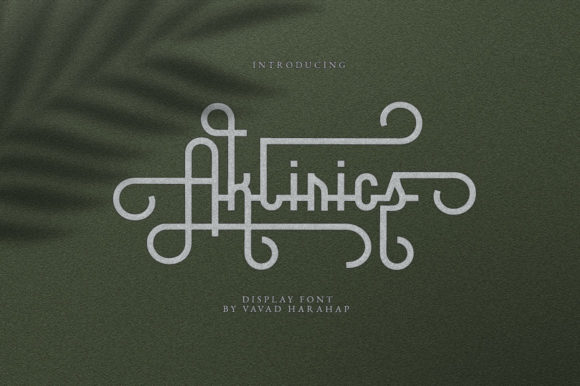 Aklirics: Elevating Your Design Projects with a Modern Display Font