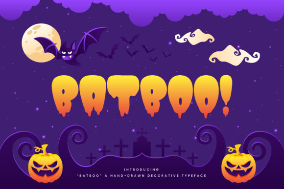 Batboo: A Bold Halloween Font That Commands Attention
