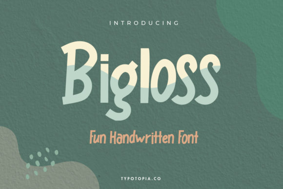 Bigloss: The Bold Display Font That Elevates Your Visual Storytelling
