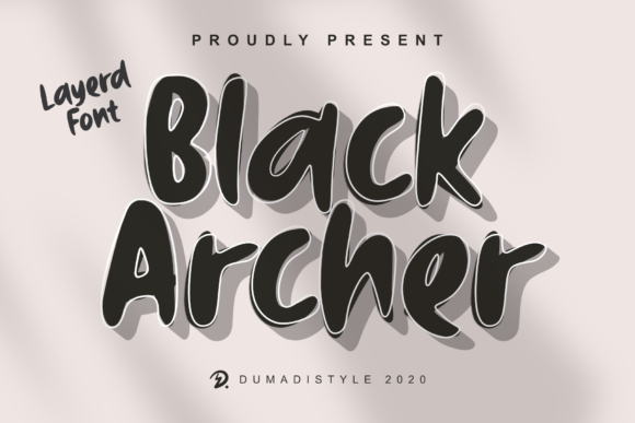 Black Archer: A Bold Display Font for Creative Projects