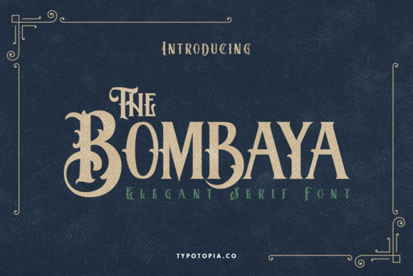 Bombaya: A Bold Display Font for Impactful Visual Communication