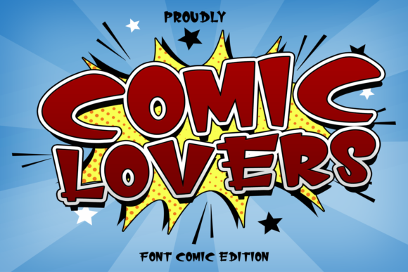 Comic Lovers: A Joyful Color Font for Creative Designs