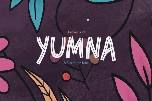 Discover the Artistry of Yumna: A Unique Display Font for Creative Expression
