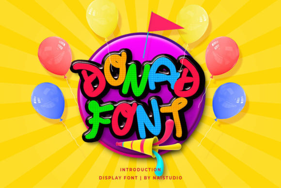 Donad: A Playful Font for Creative Projects