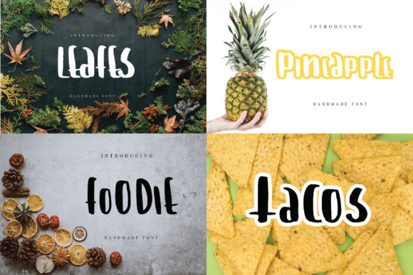 Foodie: A Strategic Display Font for Creative and Professional Impact
