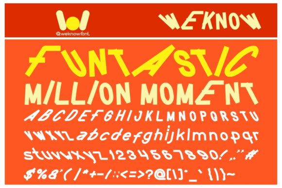 Funtastic Million Moment: A Playful Font That Transforms Design