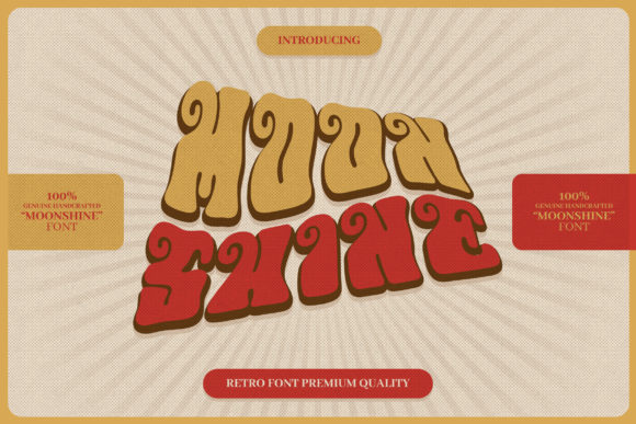 Moon Shine Font for Creative Impact