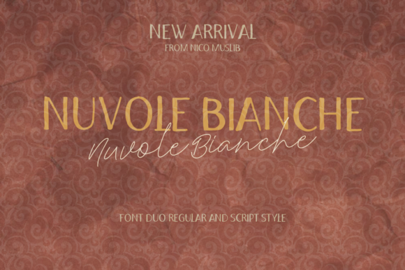 Nuvole Bianche: Elevating Design with Strategic Font Choice