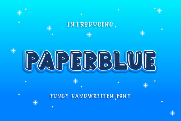 Paperblue Font for Creative Projects