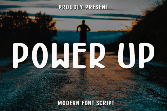 Power Up: A Versatile Display Font for Modern Design