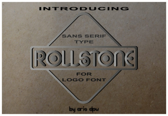 Rollstone: A Simple Yet Powerful Display Font for Your Creative Projects