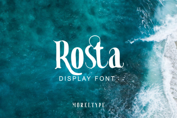 Rosta: A Display Font That Elevates Creativity