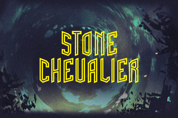 Stone Chevalier Font for Creative Projects