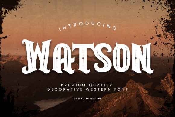 Watson Font: A Quirky and Versatile Display Font for Modern Design